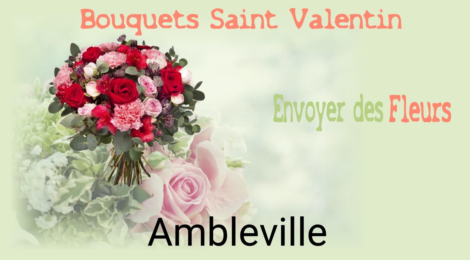 Roses de Saint-Valentin livrées à Ambleville